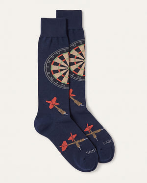Bullseye Dart Game Cotton Sock