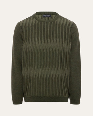 Color:Olive Marl