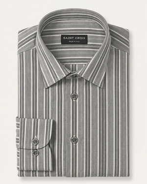 Multi Stripe Cotton Shirt